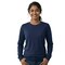 BELLA+CANVAS Long Sleeve Heavy Cotton Jersey Tee for Everyday Wear, Layering & Custom Printing Unisex Crewneck Shirt